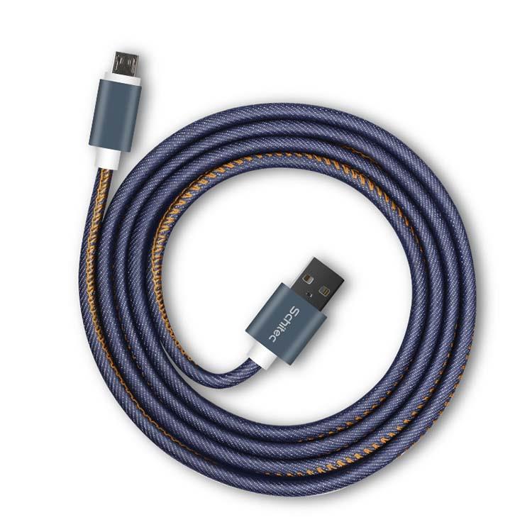 jeans cloth cable for android Iphone mobile