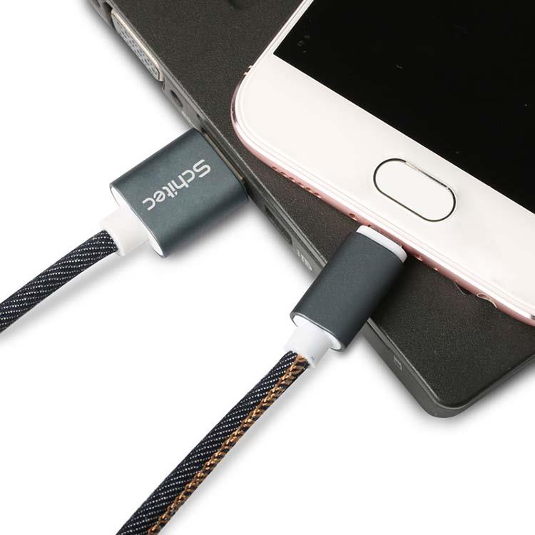 jeans cloth cable for android Iphone mobile
