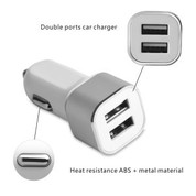 شارژر ماشین USB دوگانه Quick 2 برای تلفن همراه