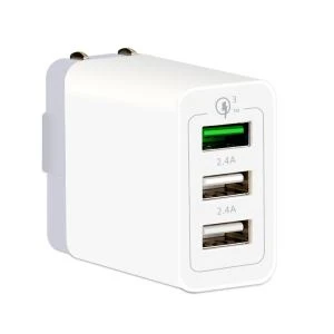 QC3.{1}} آداپتور شارژر USB برای تلفن همراه سامسونگ آیفون