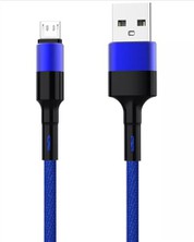 کابل USB میکرو فلزی فنر