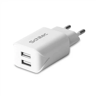 شارژر دیواری USB 2 پورت قابل حمل